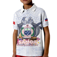 Samoa Independence Day Kid Polo Shirt Samoa United For A New Beginning