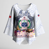 Samoa Independence Day Kimono Sleeve Blouse Samoa United For A New Beginning