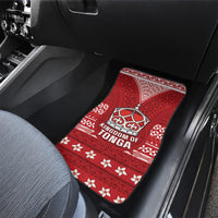 Tonga King Tupou VI Day Car Mats Traditional Tongan Kupesi Pattern