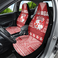 Tonga King Tupou VI Day Car Seat Cover Traditional Tongan Kupesi Pattern