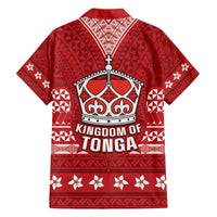 Tonga King Tupou VI Day Family Matching Puletasi and Hawaiian Shirt Traditional Tongan Kupesi Pattern LT05 - Polynesian Pride