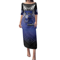 Custom Fiji Drua Family Matching Puletasi and Hawaiian Shirt Fijian Tapa Pattern