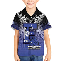 Custom Fiji Drua Hawaiian Shirt Fijian Tapa Pattern