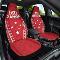 Samoa FAST Car Seat Cover Forever Proud Samoan Tribal Pattern - Polynesian Pride