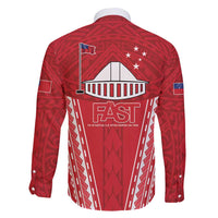 Samoa FAST Family Matching Tank Maxi Dress and Hawaiian Shirt Forever Proud Samoan Tribal Pattern - Polynesian Pride