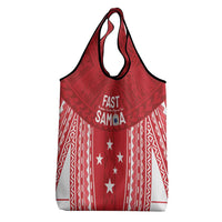 Samoa FAST Grocery Bag Forever Proud Samoan Tribal Pattern - Polynesian Pride