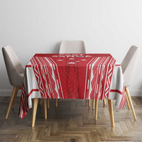 Samoa FAST Tablecloth Forever Proud Samoan Tribal Pattern - Polynesian Pride