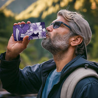 Utah State Polynesian Heritage 4 in 1 Can Cooler Tumbler Floral Tribal Pattern Tropical Flowers LT05 - Polynesian Pride