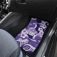 Utah State Polynesian Heritage Car Mats Floral Tribal Pattern Tropical Flowers LT05 - Polynesian Pride