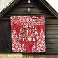 Tonga Rugby Quilt Tonga Mate Ma'a Take The Lead