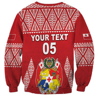 Custom Tonga Rugby Sweatshirt Tonga Mate Ma'a Take The Lead