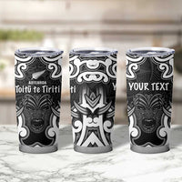 Personalised Aotearoa Tumbler Cup Toitu Te Tiriti O Waitangi