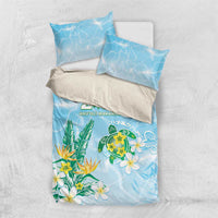 2025 Aloha Hawaii Bedding Set Tropical Flowers And Honu