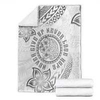 Brain Cancer Warrior Blanket Never Give Up