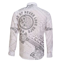 Brain Cancer Warrior Family Matching Long Sleeve Bodycon Dress and Hawaiian Shirt Never Give Up