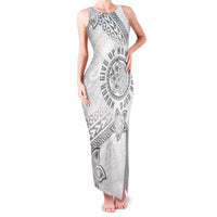 Brain Cancer Warrior Family Matching Tank Maxi Dress and Hawaiian Shirt Never Give Up