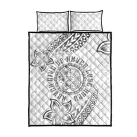 Brain Cancer Warrior Quilt Bed Set Never Give Up