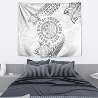 Brain Cancer Warrior Tapestry Never Give Up