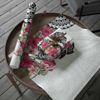 White Polynesian Hammerhead Shark Tribal Pattern Wrapping Paper - Polynesian Pride