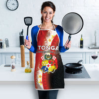 Tonga Emancipation Day Apron Tongan Ngatu Pattern With Plumeria