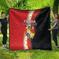 Tonga Emancipation Day Quilt Tongan Ngatu Pattern With Plumeria