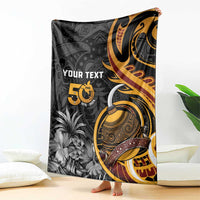 Personalised Papua New Guinea Blanket Happy Independence Day LT05 - Polynesian Pride