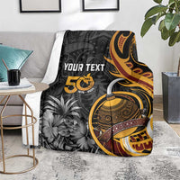 Personalised Papua New Guinea Blanket Happy Independence Day LT05 - Polynesian Pride