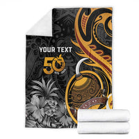 Personalised Papua New Guinea Blanket Happy Independence Day LT05 - Polynesian Pride