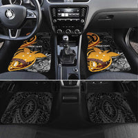 Personalised Papua New Guinea Car Mats Happy 50th Independence Anniversary - Polynesian Pride