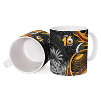 Personalised Papua New Guinea Ceramic Mug Happy Independence Day LT05 - Polynesian Pride