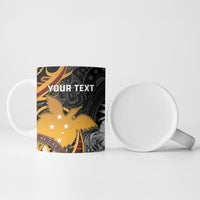 Personalised Papua New Guinea Ceramic Mug Happy Independence Day LT05 - Polynesian Pride