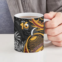Personalised Papua New Guinea Ceramic Mug Happy Independence Day LT05 - Polynesian Pride