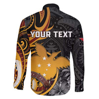 Personalised Papua New Guinea Family Matching Puletasi and Hawaiian Shirt Happy 50th Independence Anniversary - Polynesian Pride