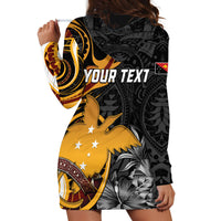 Personalised Papua New Guinea Hoodie Dress Happy Independence Day LT05 - Polynesian Pride