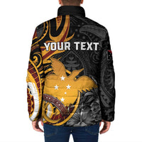 Personalised Papua New Guinea Padded Jacket Happy Independence Day LT05 - Polynesian Pride