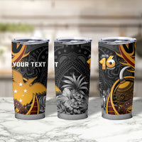 Personalised Papua New Guinea Tumbler Cup Happy Independence Day LT05 - Polynesian Pride