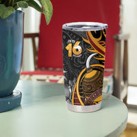 Personalised Papua New Guinea Tumbler Cup Happy Independence Day LT05 - Polynesian Pride