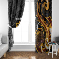 Personalised Papua New Guinea Window Curtain Happy Independence Day LT05 - Polynesian Pride