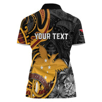 Personalised Papua New Guinea Women Polo Shirt Happy Independence Day LT05 - Polynesian Pride