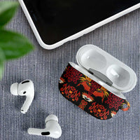 Papua Batik Motif AirPods Case Papua Spirit Black Version - Polynesian Pride