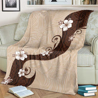 Polynesia Hibiscus Blanket Cameo Curve Motif LT05 - Polynesian Pride