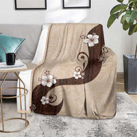 Polynesia Hibiscus Blanket Cameo Curve Motif LT05 - Polynesian Pride