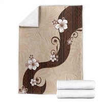 Polynesia Hibiscus Blanket Cameo Curve Motif LT05 - Polynesian Pride