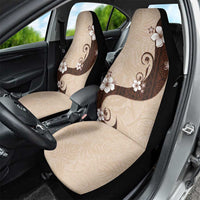 Polynesia Hibiscus Car Seat Cover Cameo Curve Motif - Polynesian Pride