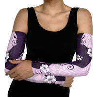 Polynesia Hibiscus Arm Sleeves Thistle Curve Motif - Polynesian Pride