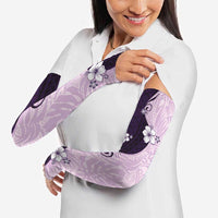 Polynesia Hibiscus Arm Sleeves Thistle Curve Motif - Polynesian Pride
