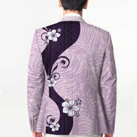 Polynesia Hibiscus Blazer Thistle Curve Motif - Polynesian Pride