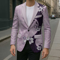 Polynesia Hibiscus Blazer Thistle Curve Motif - Polynesian Pride