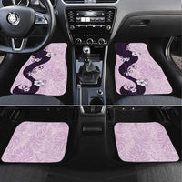Polynesia Hibiscus Car Mats Thistle Curve Motif - Polynesian Pride