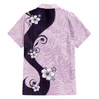 Polynesia Hibiscus Hawaiian Shirt Thistle Curve Motif - Polynesian Pride